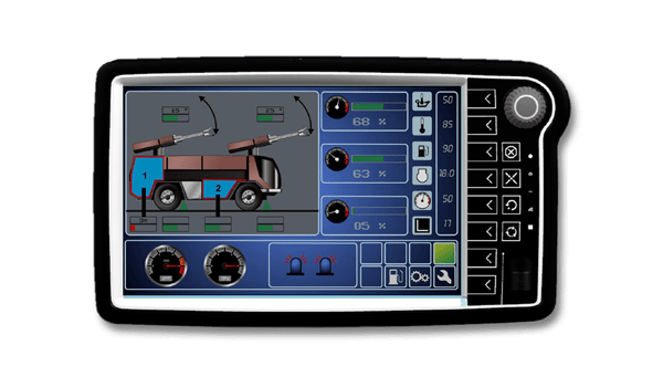 Related Product - OPUS A8s 12 Inch Mobile Machine Display
