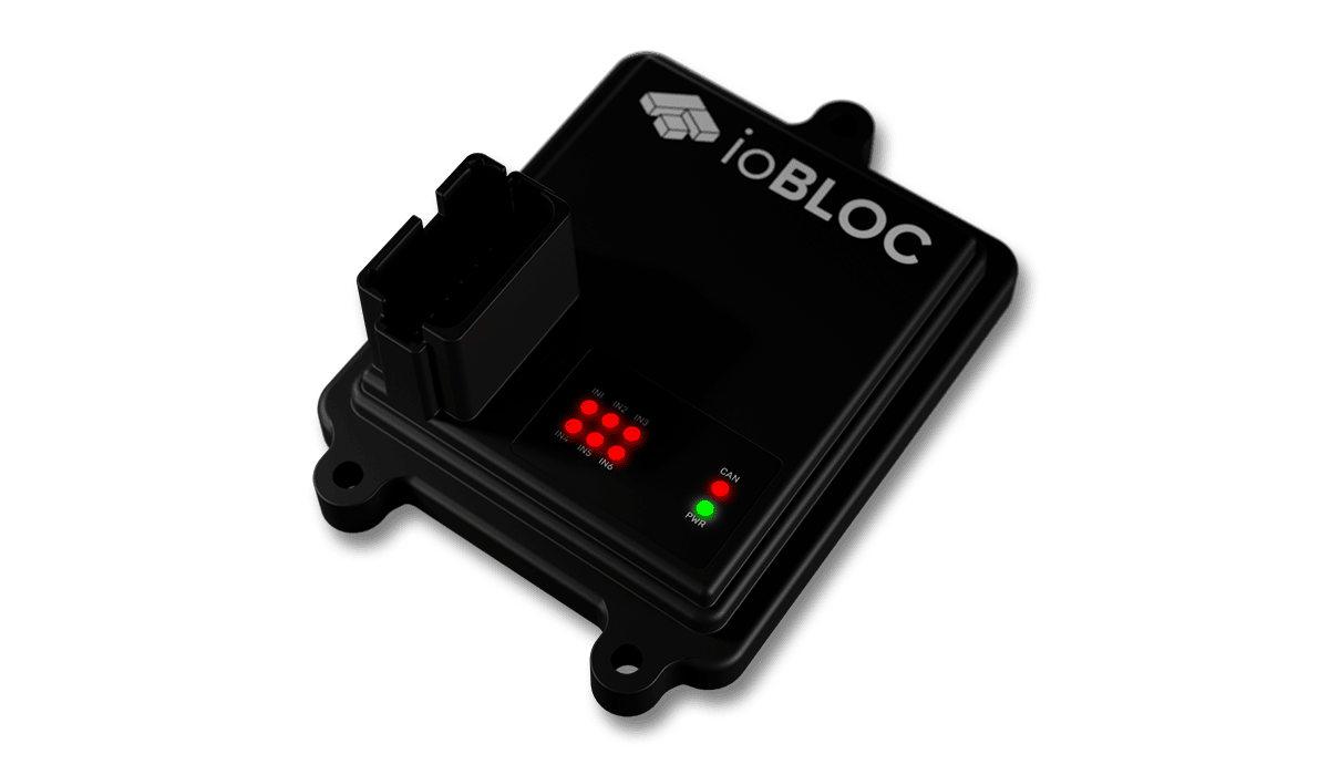ioBLOC 6 Expansion - Mobile Machine I/O Expansion Module - 6 Input Version